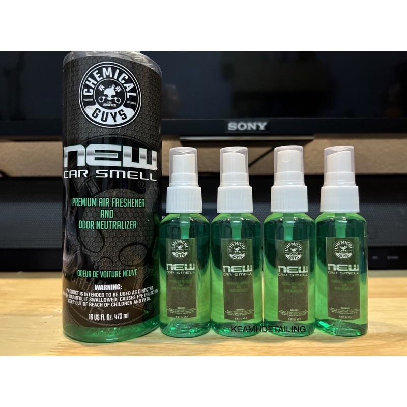 CHEMICAL GUYS น้ำหอม New Car Smell Premium Air Freshener & Odor