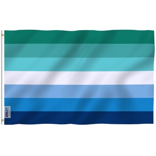 Anley ธงแบนเนอร์ MLM Vincian Pride LGBT 90x150 ซม. สําหรับผู้ชาย