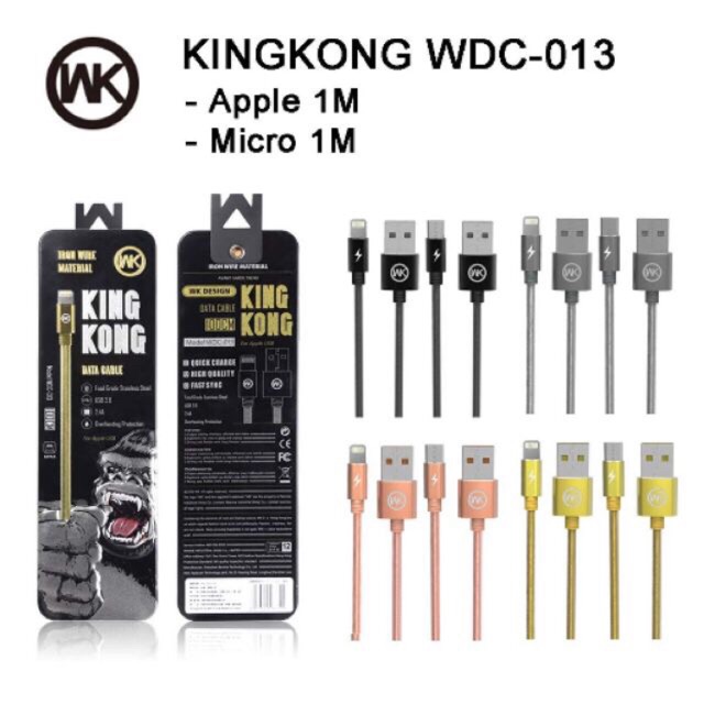 wk-สายชาร์จ-micro-usb-wk-kingkong-fast-charge-รุ่น-wdc-013-สำหรับ-samsung-andriod