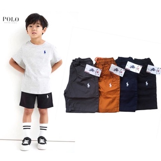 สินค้า กางเกงขาสั้นเด็กPolo Ralph Lauren กางเกงเด็กกางเกงปักม้า ปักหมี2-12ขวบ