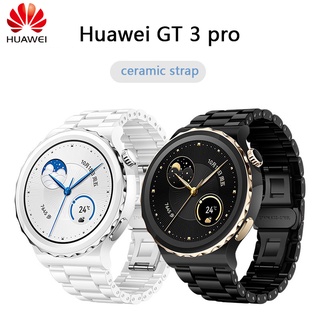 ภาพหน้าปกสินค้าสายนาฬิกาข้อมือเซรามิค ประดับลูกปัดโลหะ สําหรับ Huawei GT 3 Pro GT2 GT2e GT2 Pro 20 มม. 22 มม. ซึ่งคุณอาจชอบราคาและรีวิวของสินค้านี้