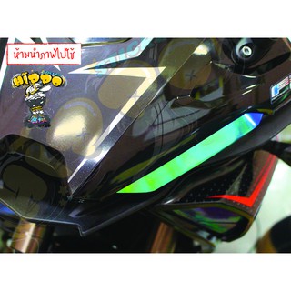 DEMON GR200R สติ๊กเกอร์ไฟหน้าสีน้ำเงิน ปรอทรุ้ง Demon GR200R