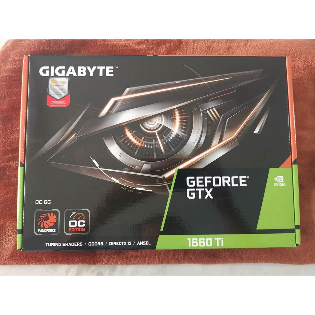 Gigabyte GTX 1660 Ti 6G DDR6 | Shopee Thailand