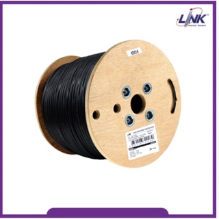 สายโทรศัทพ์ รุ่น Link UL-1112 Fig 8 UTP 0.65 mm (22 AWG) 1 Pair Cable 200M.*/Roll