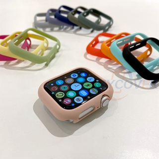 ภาพหน้าปกสินค้าเคสนาฬิกาข้อมือ แบบแข็ง สีแคนดี้ สําหรับ Smart Watch Series 7 6 SE 5 4 3 2 1 ขนาด 41 มม. 45 มม. 44 มม. 40 มม. 42 มม. 38 มม. ที่เกี่ยวข้อง