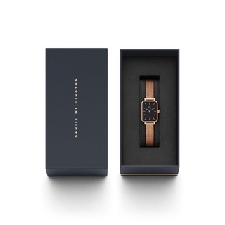 แท้​ นาฬิกา Daniel Wellington QUADRO PRESSED MELROSE 26 mm