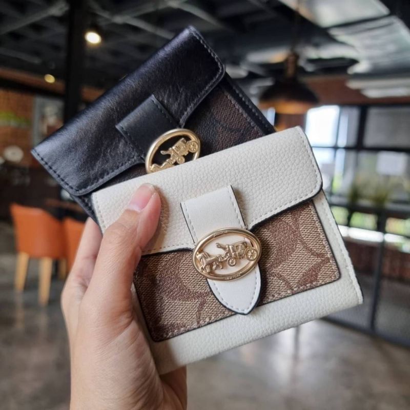 Coach georgie shop small wallet