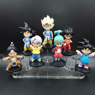 โมเดล ดราก้อนบอล Dragonball Big Size ชุดวัยเด็ก ขนาด 9-12 Cm จำนวน 7 ตัว งานสวยสุดๆ ราคาถูก พร้อมส่ง เก็บเงินปลายทางได้