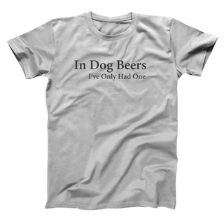 [S-5XL] ใหม่ล่าสุด เสื้อยืด ผ้าฝ้าย พิมพ์ลายกราฟฟิคสุนัข เบียร์ ปาร์ตี้ เครื่องดื่ม สําหรับผู้ชาย