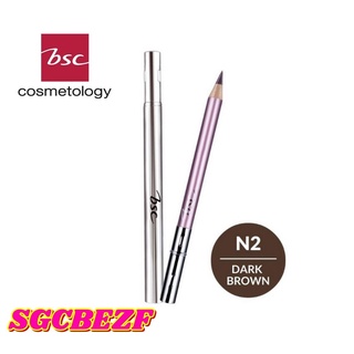 ดินสอเขียนคิ้ว N2 น้ำตาลเข้ม บีเอสซี BSC EYE BROW PENCIL N2 DARK BROWN