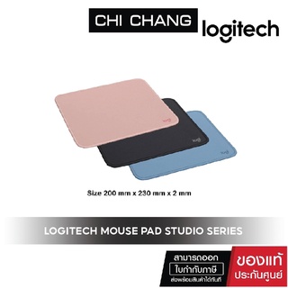 LOGITECH MOUSE PAD STUDIO SERIES  แผ่นรองเมาส์ กันน้ำ หลากหลายสีสัน