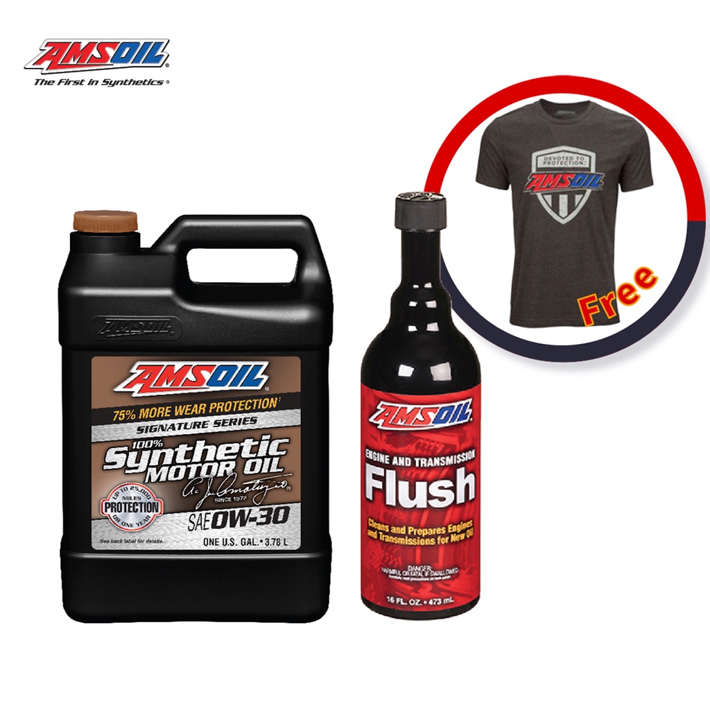 amsoil-signature-series-set-0w-20-0w-30-0w-40-5w-50-และ-5w-30synthetic-motor-oilและ-engine-and-transmission-flush