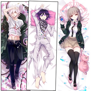 Danganronpa Dakimakura Kokichi Oma Nanami ChiaKi ปลอกหมอนคอสเพลย์ตัวละคร ปลอกหมอนกอดร่างกาย Otaku Pilow Cover