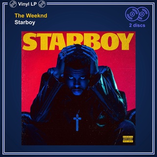 [แผ่นเสียง Vinyl LP] The Weeknd - Starboy [ใหม่และซีล SS]
