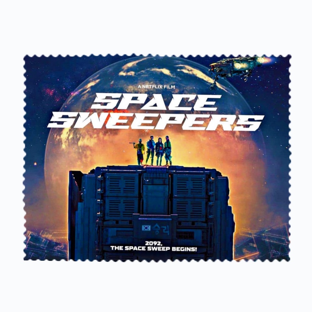 ผ้าเช็ดแว่นตา เช็ดเลนส์ ผ้าไมโครไฟเบอร์ Space Sweepers ซงจุงกิ คิมแทรี ...