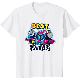เสื้อยืดวินเทจเสื้อยืด พิมพ์ลาย Thomas &amp; Friends พรีเมี่ยม แฟชั่นสําหรับเด็กผู้ชาย และเด็กผู้หญิง อายุ 1-12 ปีS-4XL