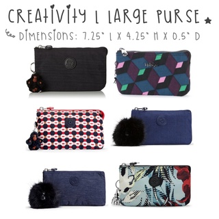 ภาพหน้าปกสินค้า[1] [Update! 22/1/22] kipling Creativity L Large purse ที่เกี่ยวข้อง