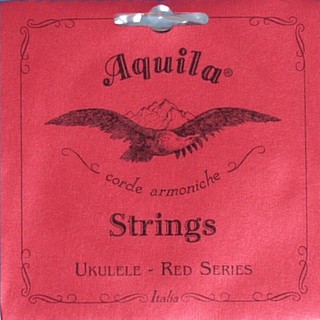 Aquila Red Series Ukulele Strings Tenor (87U)สายอูคูเลเล่ ยี่ห้ออะกีล่า ไซส์เทนเนอร์ สีแดง