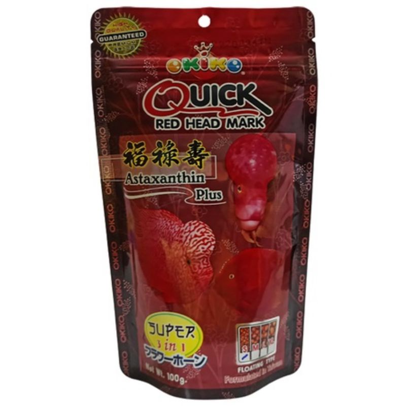 อาหารปลาหมอสี-okiko-quick-red-100-g-เร่งสี-เร่งโหนก-เร่งมุก