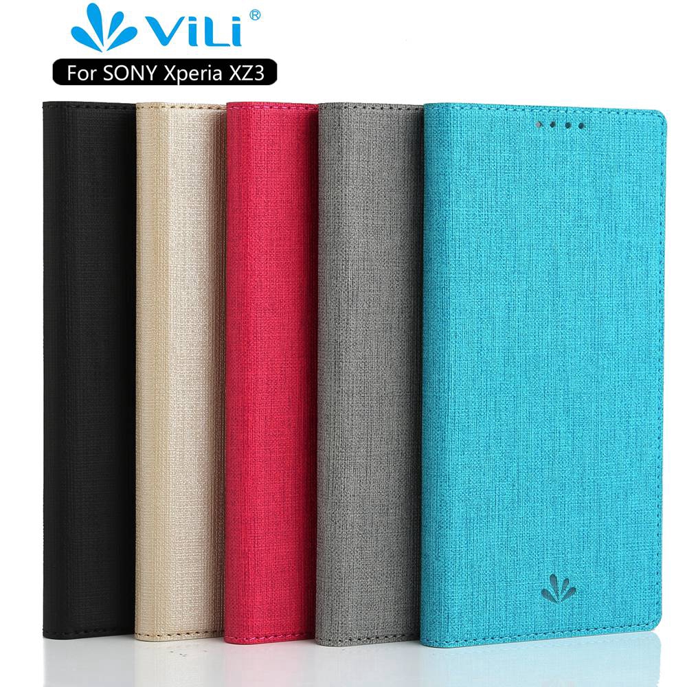 vili-luxury-pu-leather-casing-sony-xperia-xz3-h9436-h8416-h9493-magnetic-flip-cover-fashion-simple-case