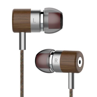 Magaosi BK35 หูฟังไฮบริด 2 ไดรเวอร์ (1BA 1Dynamic) บอดี้ไม้ Brazilian walnut มีไมค์รับสายเปลี่ยนเพลงได้