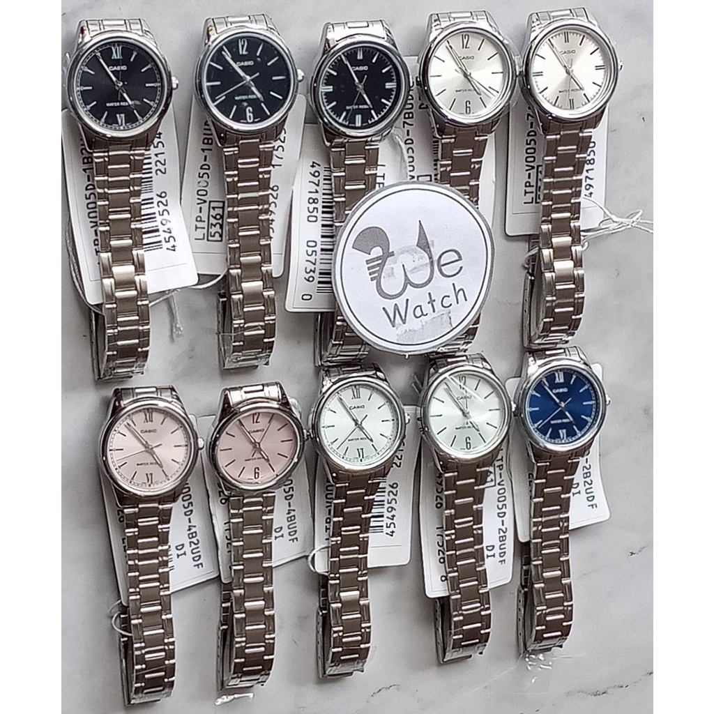 ภาพสินค้าCASIO LTP-V005D LTP-V005SG LTP-V005G LTP-V005L LTP-V005GL นาฬิกาผู้หญิง กล่องและประกัน 1 ปี LTPV005 LTPV005D จากร้าน wewatchs บน Shopee ภาพที่ 8