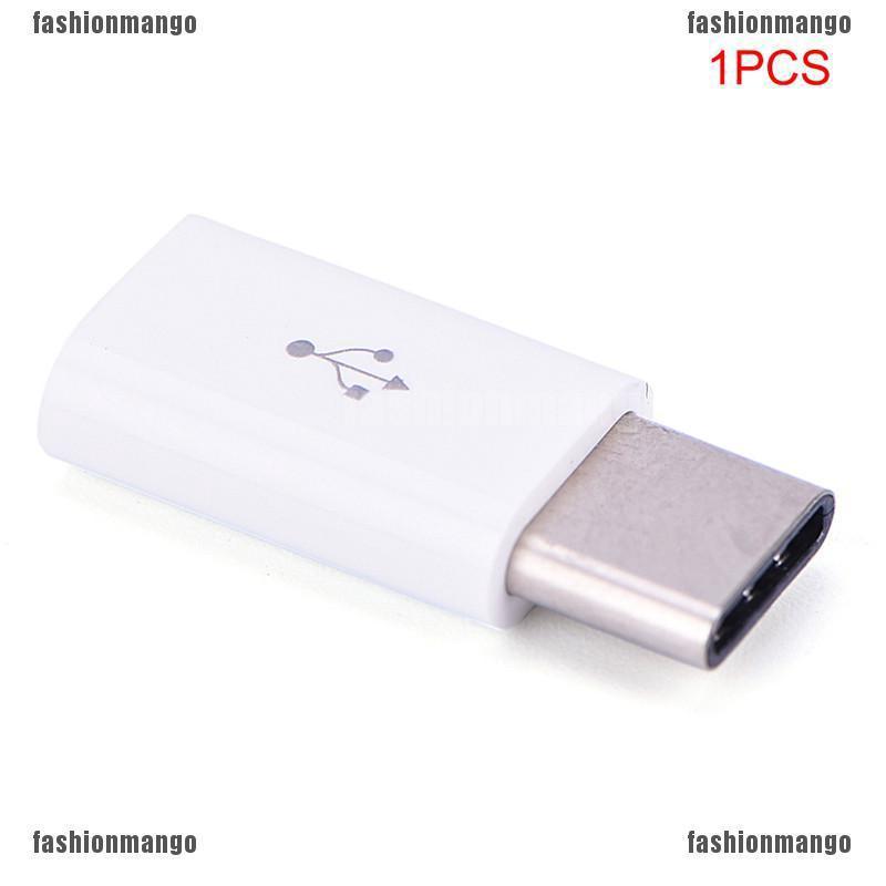 Span-new อะแดปเตอร์ชาร์จ USB-C Type-C เป็น Micro USB สําหรับ Zmax Pro Z981 MOTO 1 5 10 ชิ้น