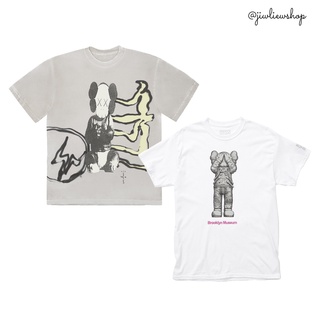 เสื้อยืดผ้าฝ้ายพิมพ์ลายคลาสสิกKAWS TEE : BKM (limited edition)