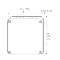 กล่องกันน้ำ-nano-6x6-สำหรับงานติดตั้ง-กล้องวงจรปิด-หรืออุปกรณ์ไฟฟ้าอื่นๆ