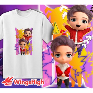 เสื้อยืดสีขาว - BTSTinyTanลิมิเต็ดอิดิชั่นการสร้างที่ไม่ซ้ํากันการพิมพ์กราฟิกเสื้อยืดสีขาวRMJINSUGA