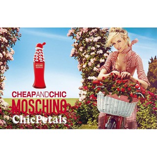 Beauty-Siam แท้ทั้งร้าน !! ชุดของขวัญ MOSCHINO CHIC PETALS พร้อมเจลอาบน้ำและโลชั่น