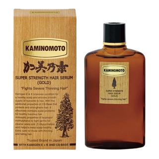 Kaminomoto Super Strength Hair Serum Gold 150ml. โทนิกหยุดผมร่วง 1ขวด