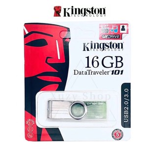 ภาพขนาดย่อของภาพหน้าปกสินค้าพร้อมส่งแฟลชไดร์ฟ 2GB 4GB 8GB 16GB 32GB 64GB 128GB Kingston Portable Metal DT101 G2 USB Flash Drive จากร้าน rukkun_shop บน Shopee