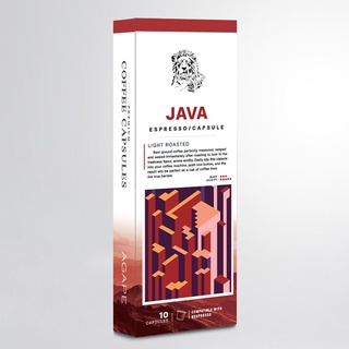 กาแฟแคปซูลอลูมิเนียม Java (10 Capsules)