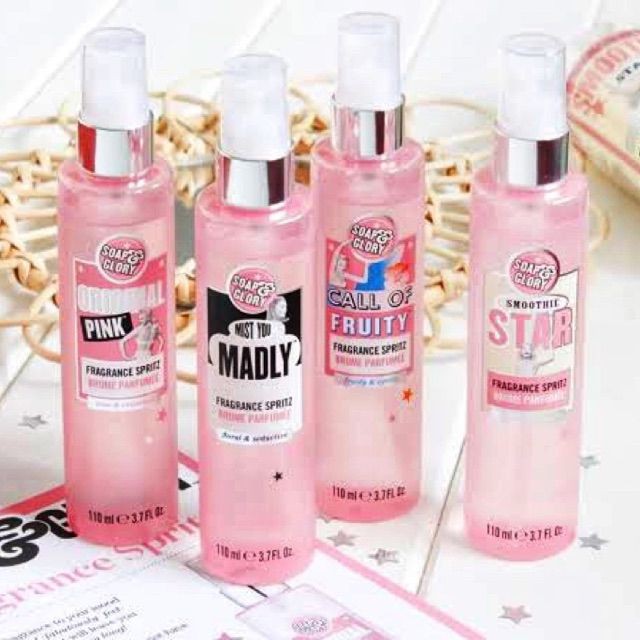 ของแท้/พร้อมส่ง Soap & Glory Fragrance Spritz 110ml.โซพ แอนด์ กลอรี่ บอ