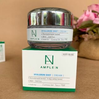 AMPLE N ผลิตภัณฑ์บำรุงผิวหน้า Hyaluron Shot Cream ขนาด 60  ml