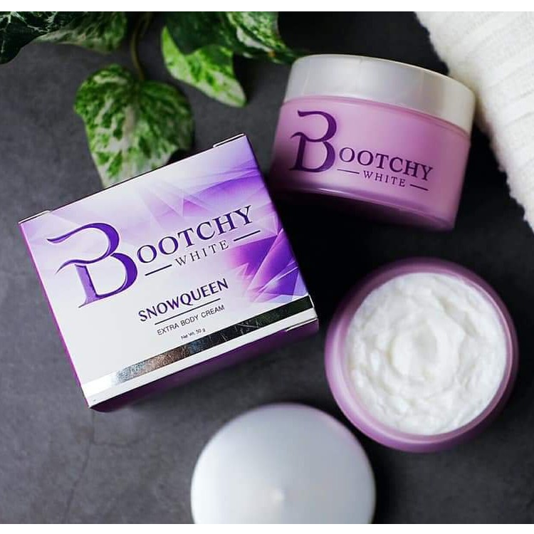 แท้แพคเกจใหม่-ไม่กรีดรหัส-รักแร้บูชชี่ไวท์-ขนาด-50-กรัม-bootchy-white-ครีมทารักแร้ขาว