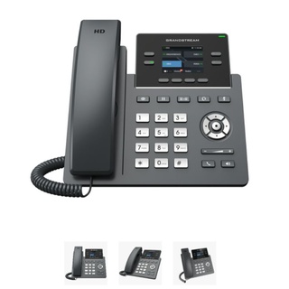 โทรศัพท์สํานักงาน(ของใหม่)IP PHONE GRANDSTREAM GRP 2612P with adaptor มีหม้อแปลง และสาย Lan 1 เมตร #พร้อมใช้งาน#ส่งเร็ว