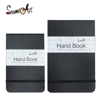 SeamiArt  2 Sizes Drawing Notebook For Watercolor 300GSM Paper/24 Sheets