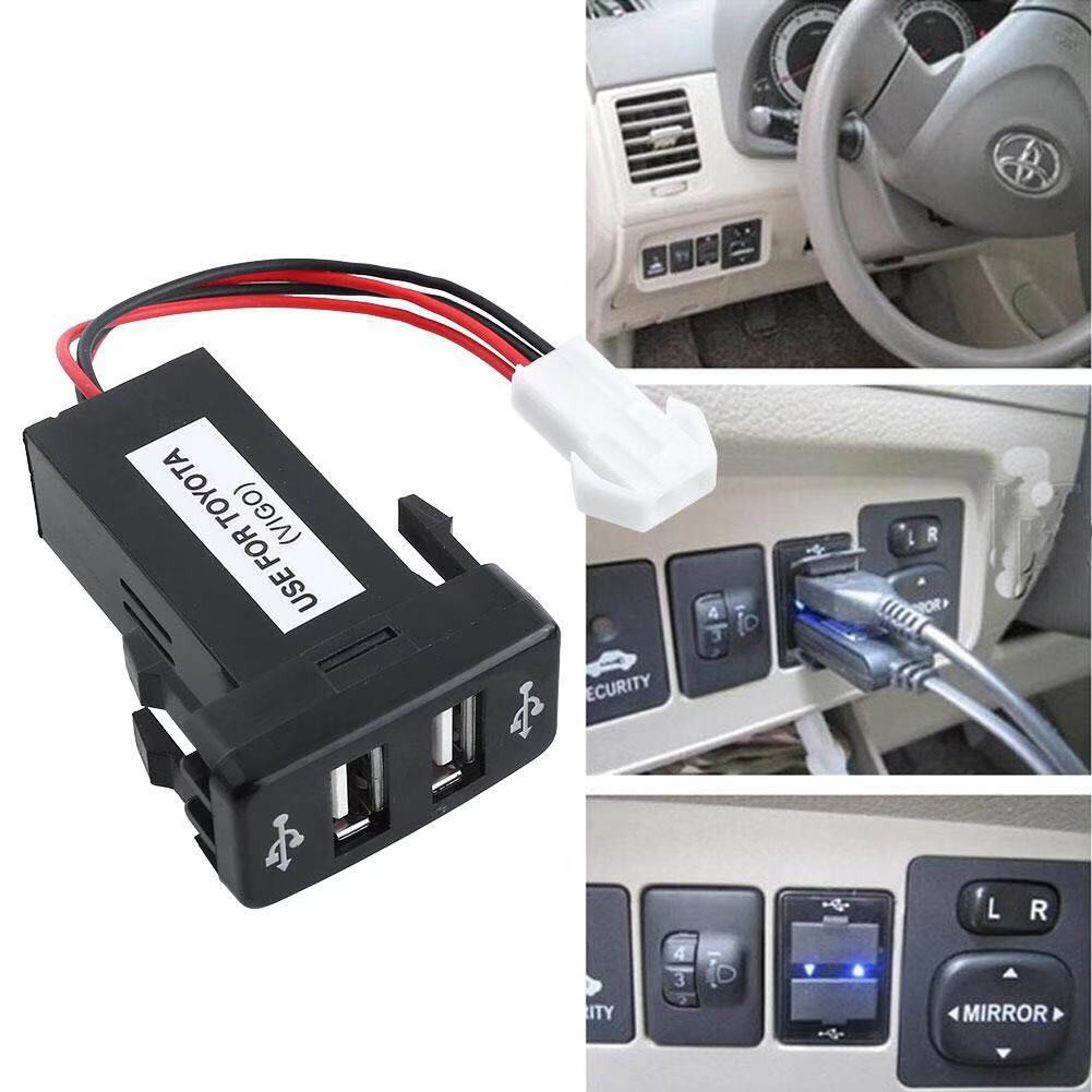 shopee-ยานยนต์-auto-parts-amp-accessories-triumphant-auto-ซ็อกเก็ตคู่ที่ชาร์จ-usb-คู่รถแท่นชาร์จสองหัว-cs-270-สำหรับรถยนตร