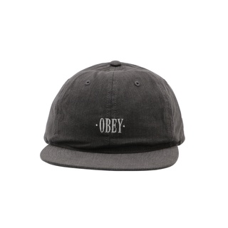 OBEY หมวก รุ่น WILHEIM 6 PANEL สี BLACK