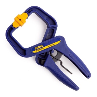 IRWIN QUICK-GRIP HAND-CLAMP แคลมป์แบบมือจับ ปากกาจับชิ้นงาน ปากกาตัวซีจับเร็ว คีมล็อคก้ามปู ของแท้ 100%