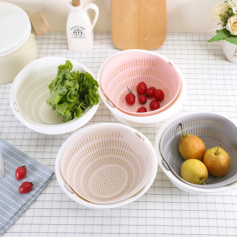 double-layer-water-basket-fruit-basket-and-vegetable-dishwashing-tools