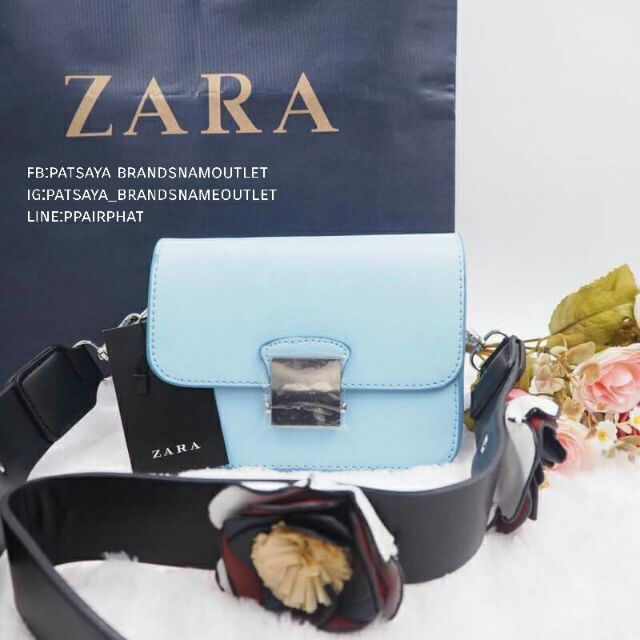 new-zara-cross-body-with-2-strapsแท้-outlet-กระเป๋าสายสะพายเก๋ช่วงนี้ต้องมานะคะ