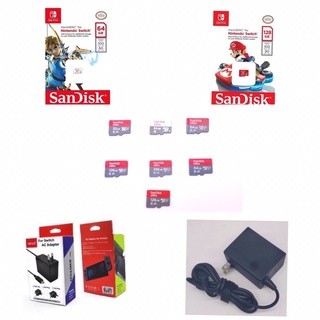ภาพหน้าปกสินค้า[NSW] Memory Card แท้ สำหรับ Nintendo switch มือ 1 มือ 2 และอุปกรณ์ต่างๆ ที่เกี่ยวข้อง