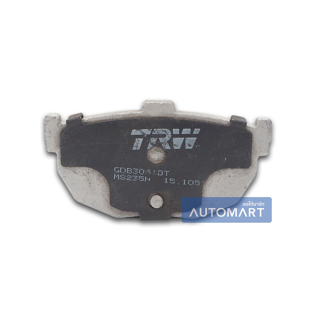 trw-ผ้าเบรกหลัง-nissan-cefiro-a32-92-95-2-0-24v-gdb3051dt-จำนวน-1-ชุด