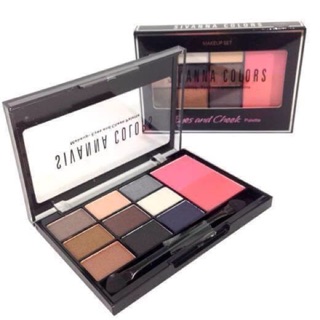 Sivanna Colors Makeup Eye and Cheek Palette 24g.