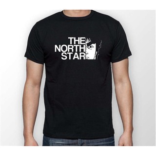 เสื้อยืดโอเวอร์ไซส์เสื้อยืดคอกลมพิมพ์ลาย Anime The North Star hokuto No Ken Anime UnisexS-5XL