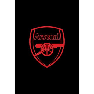 โปสเตอร์ อาร์เซนอล Arsenal Logo  The Gunner วอลเปเปอร์ poster ฟุตบอล Football โปสเตอร์ฟุตบอล ตกแต่งผนัง