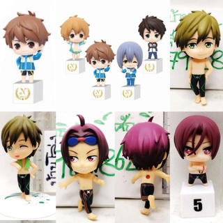 (แท้/มือ1,2/อะไหล่)​ BANPRESTO Free!s Matsuoka Rin Joins Kisekae Action! Niitengo Series!​ Kirishima Natsuya ว่ายน้ำ​